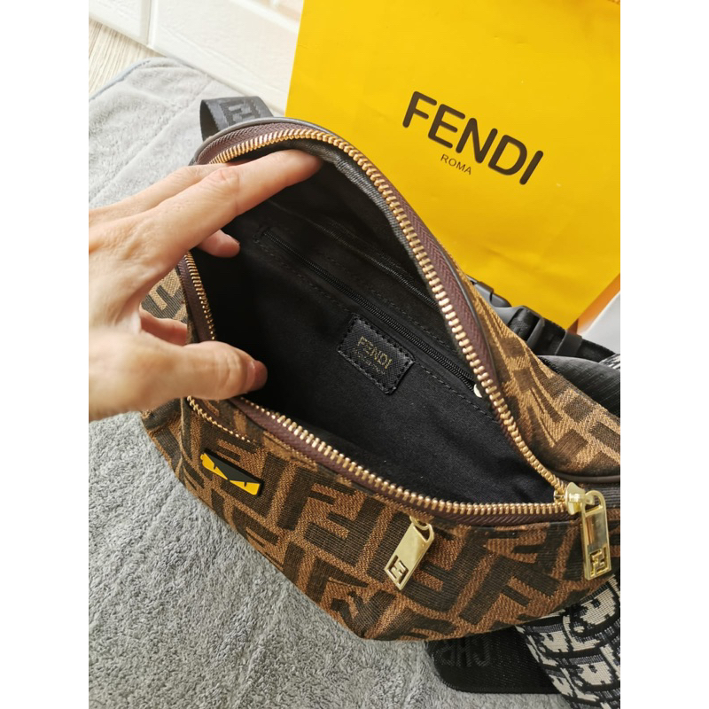 Tas Waistbag fendi pria wanita import tas selempang branded