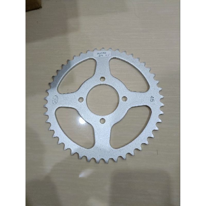 Gear Belakang TK Racing 415 45T Tornado - Satria FU - Shogun 125