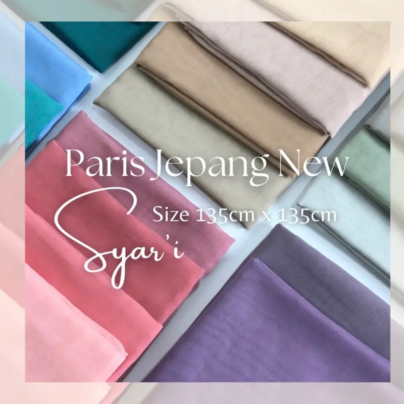 Paris Jepang New Syar’i by ALISHA