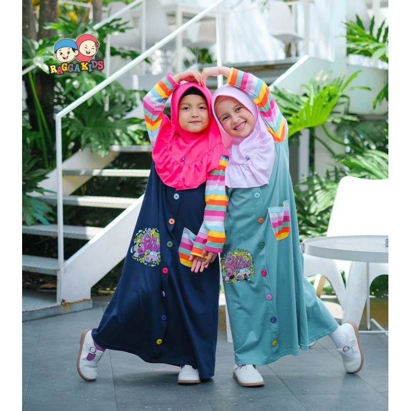 Raggakids Gamis Anak Murah RG61 free tas