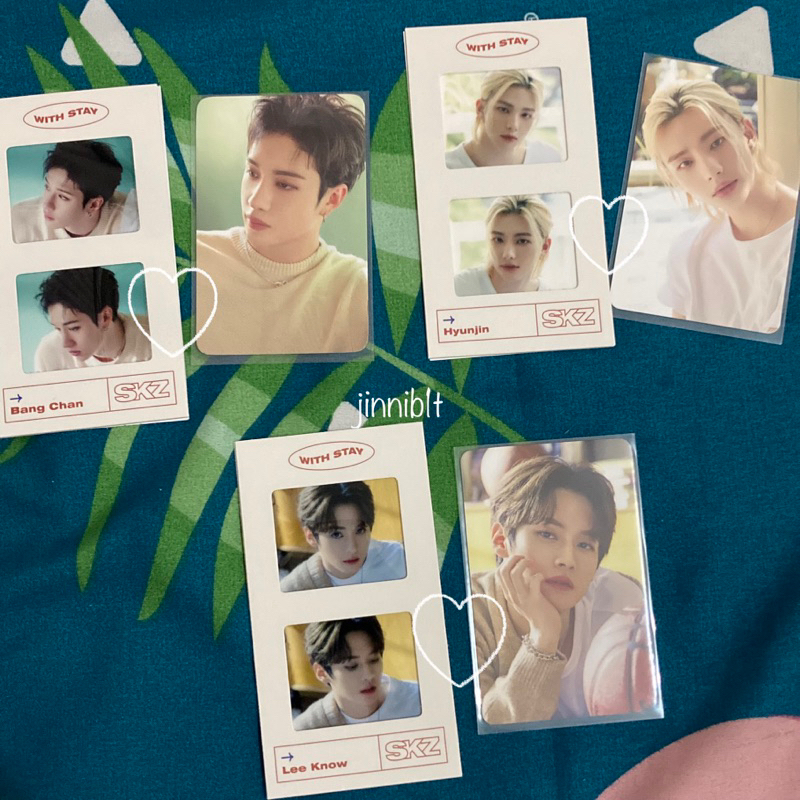 STRAY KIDS SEASON GREETING PHOTOCARD HYUNJIN BANGCHAN LEE KNOW || PC SG SKZ HYUNJIN CHAN LEE KNOW