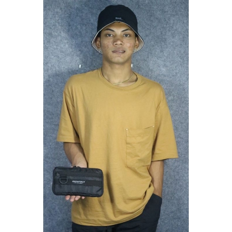 Hardfirst Clucth Bag - Tas Pinggang - Pouch Bag - Hand Bag - Real Pict