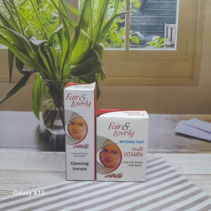 Paket Cream Fair & Lovely 2in1 / Cream Fair & Lovely 2in1 [serum+sabun]