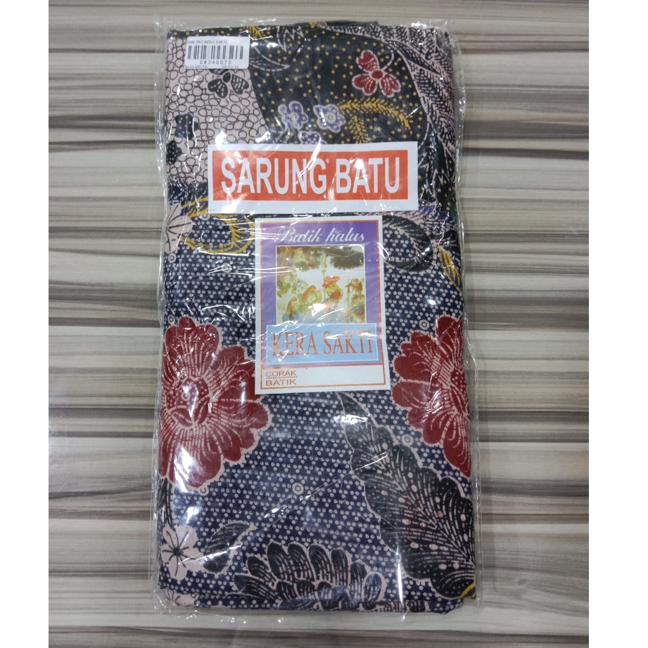 Sarung Batu Kerasakti / Sarung Batu Perempuan Kerasakti / Sewek Sarung Wanita/Pria KAIN SARUNG BATIK