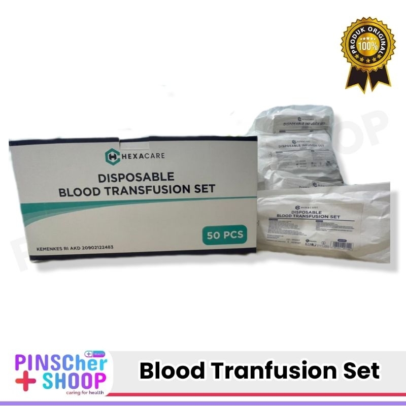 TRANFUSION SET SELANG TRANFUSI DARAH SATUAN