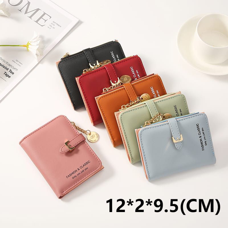 2055 Dompet Lipat Wanita Elegan Import