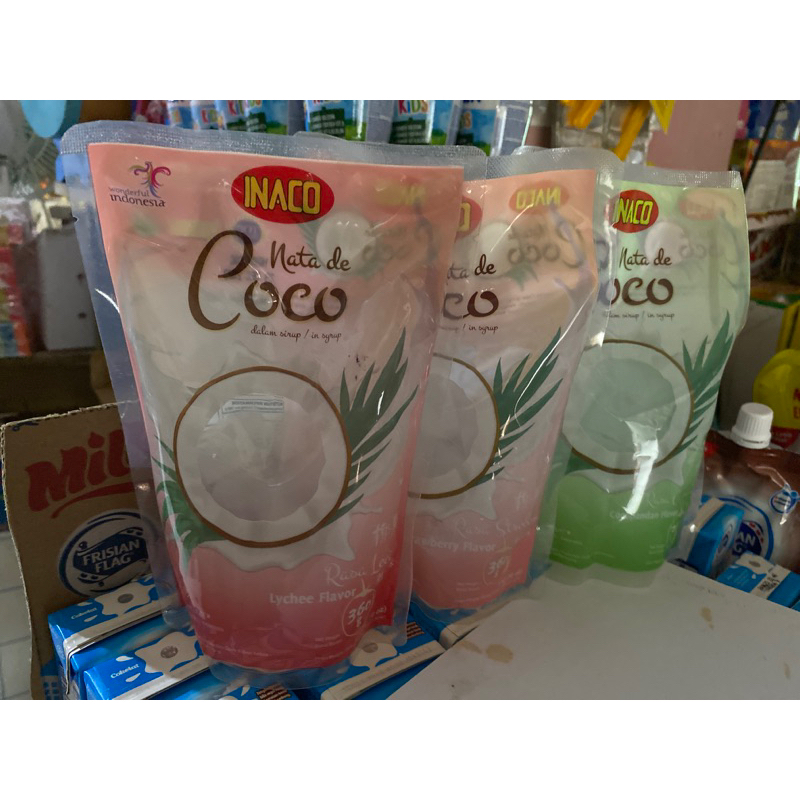 

inaco nata de coco + buble