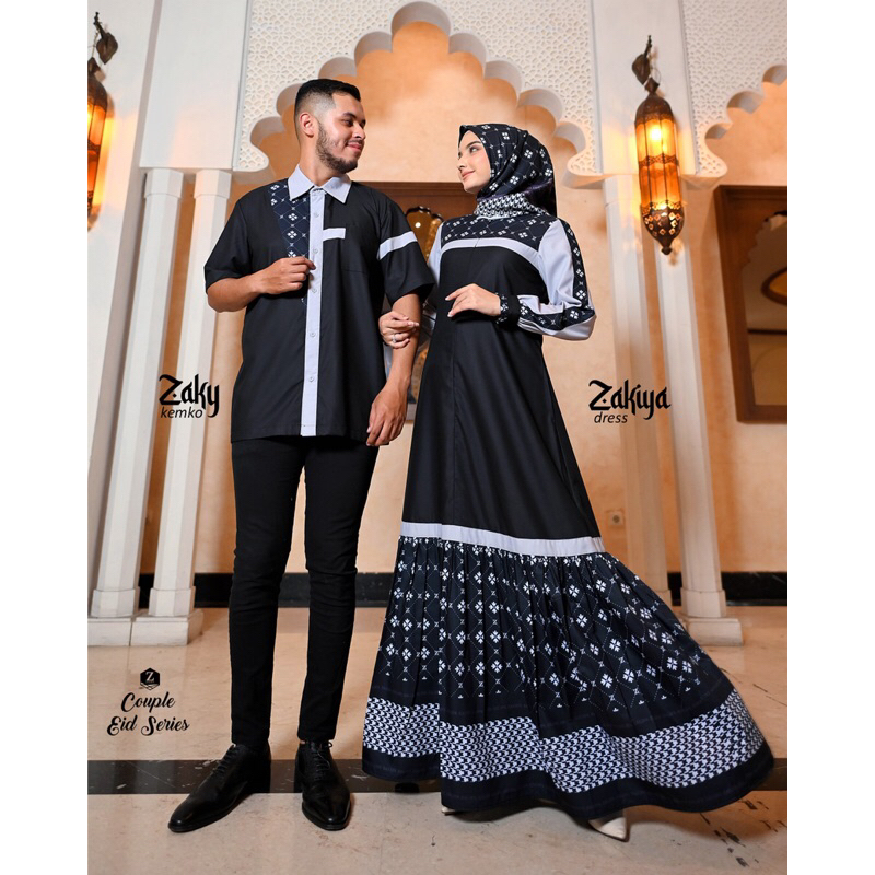 zakiya dress & zaky kemko by zalifa