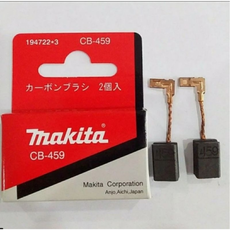 CARBON BRUSH / ARENG 459 A ORIGINAL FOR MESIN GERINDA MT 90 MT 91 MAKTEC