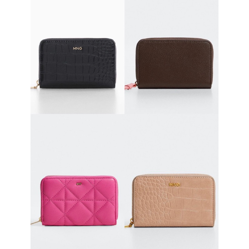 Dompet Wanita MANGO Zip Metallic dompet mango sale