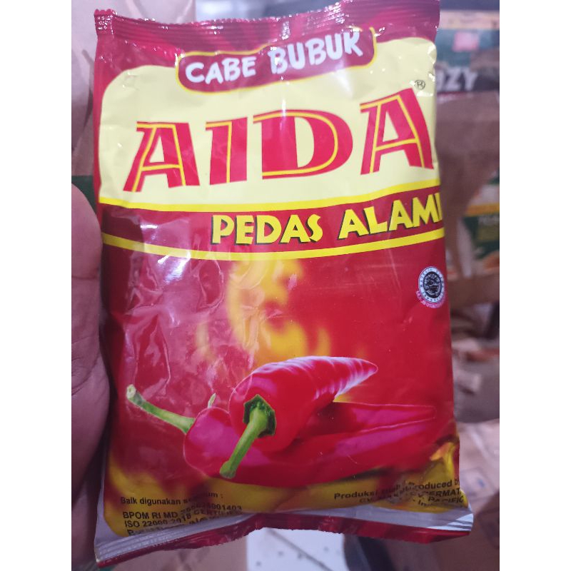 

Cabe murni aida 250gram / cabe pedasnya poll