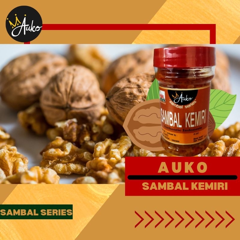 

Auko Sambal Kemiri - 130 gram
