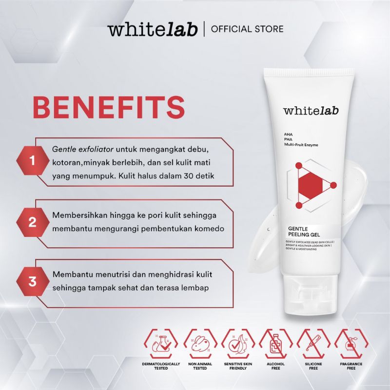 WHITELAB Gentle Peeling Gel 50gr