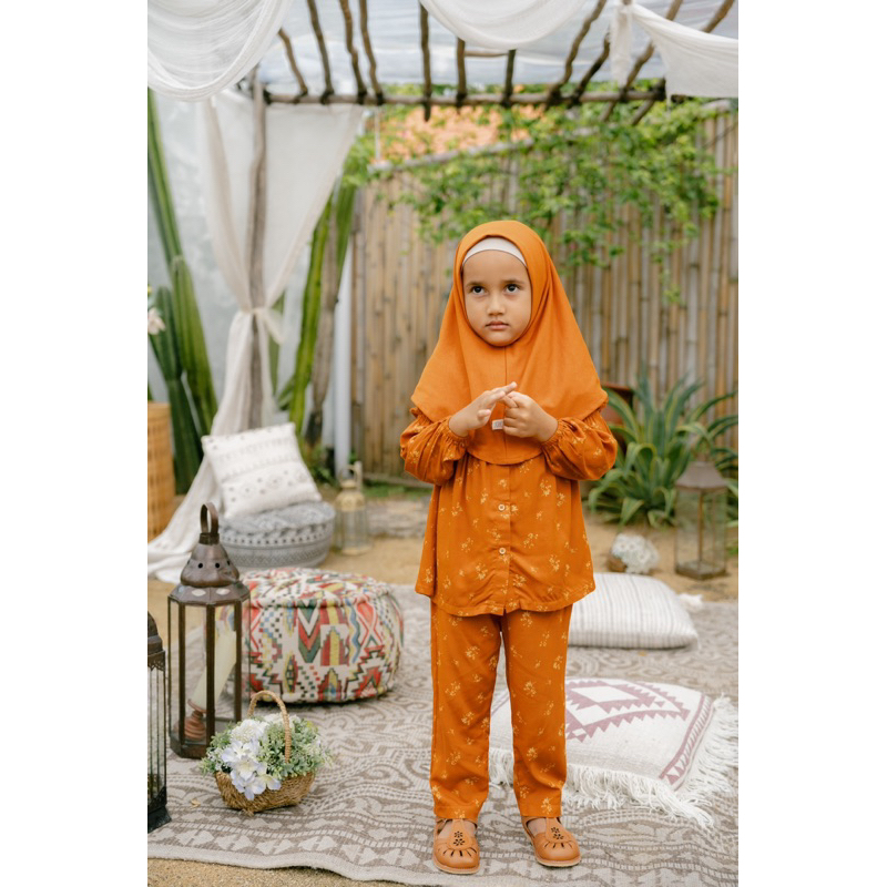 Bohopanna Raya MALIKA SET 1-10thn / Baju Lebaran Anak