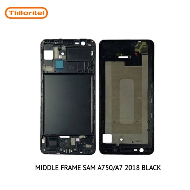 MIDDLE FRAME SAM A750/A7 2018 BLACK