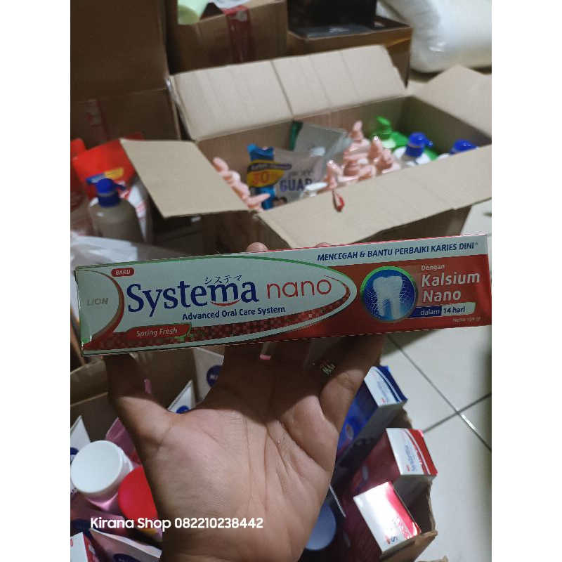 pasta gigi systema nano 190g