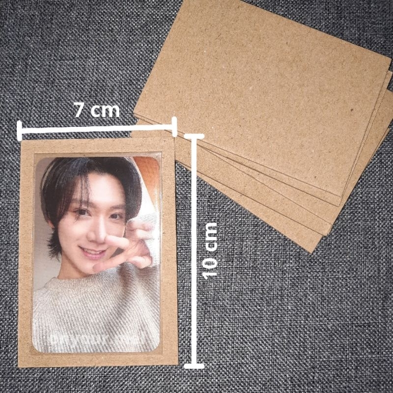 (BACA DESKRIPSI) YELLOW BOARD KARTON BOARD NO. 30 UKURAN 7X10 CM