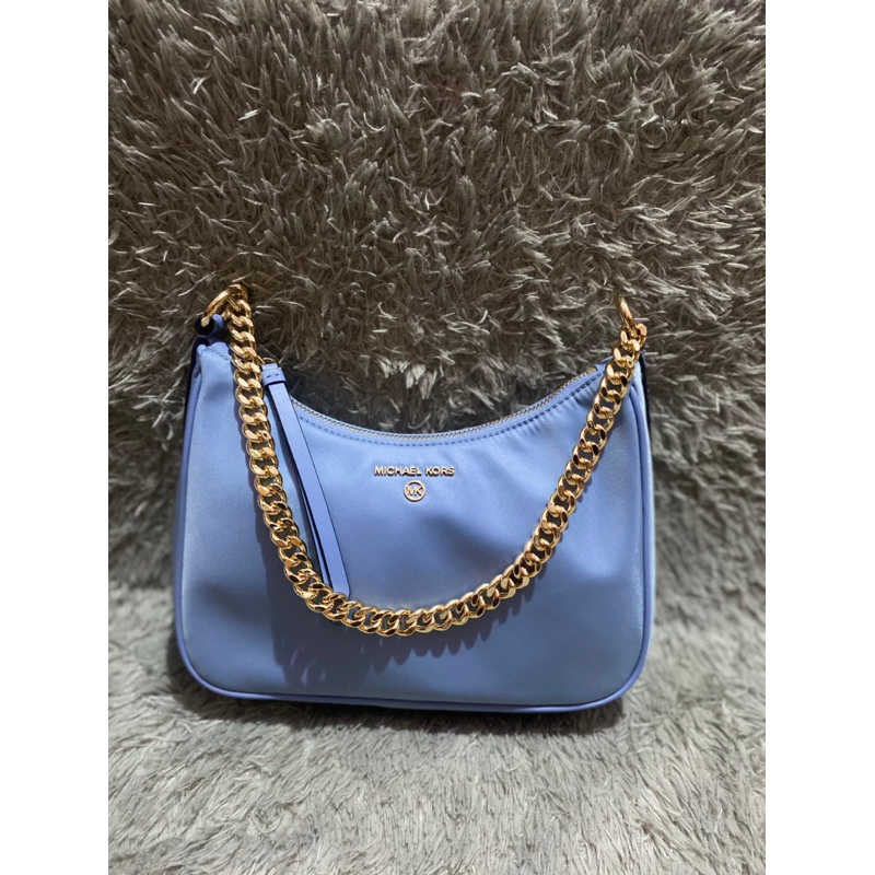 MK Jet Set Pouchette Blue