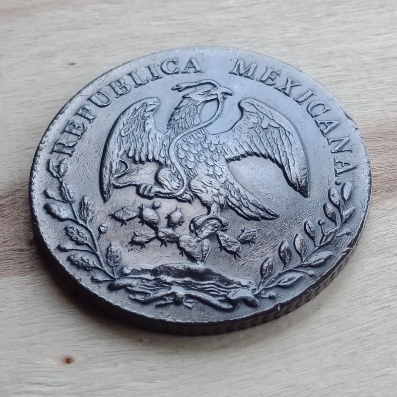 Koin Perak Silver Mexicana 8 Reales 1883