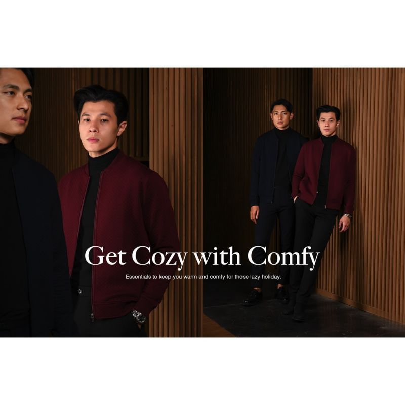 Jacket Bomber Varsity Ottoman