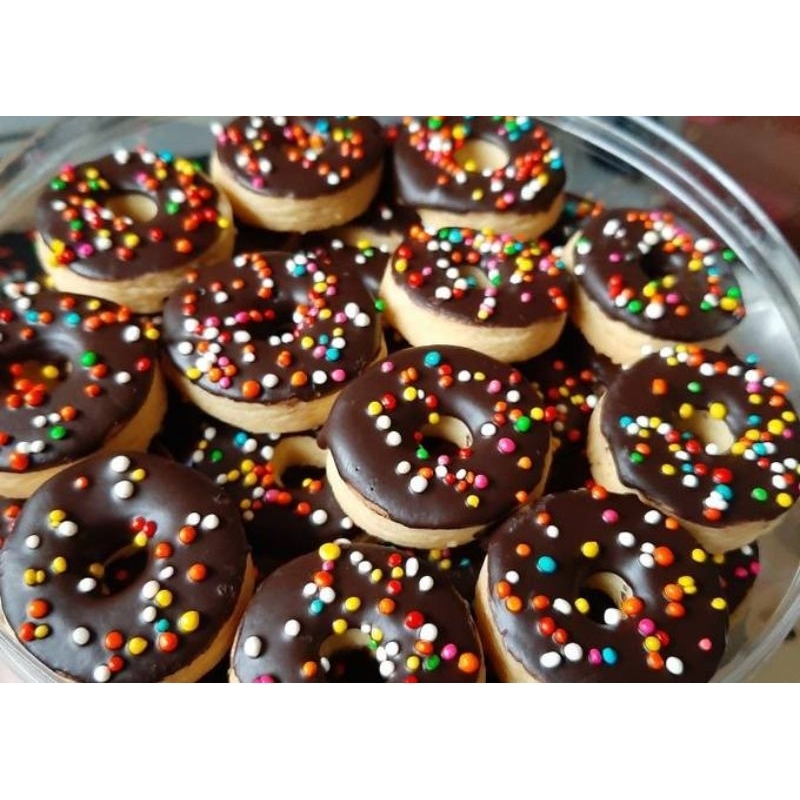 

Donut cookies | Kue kering Donat