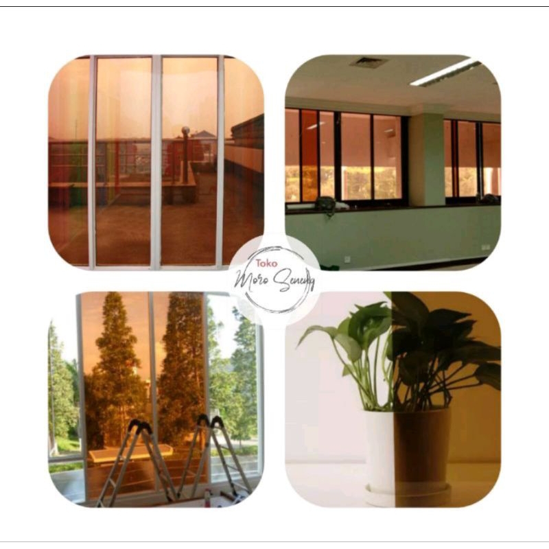 KACA FILM BROWN/ COKLAT 1ROL
