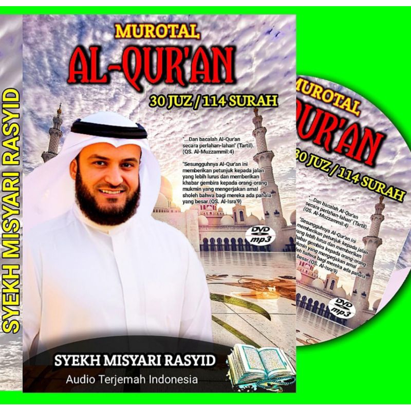 KASET MP3 ORIGINAL AUDIO MUROTTAL AL-QURAN 30 JUZZ DENGAN ARTI TERJEMAHAN BAHASA INDONESIA