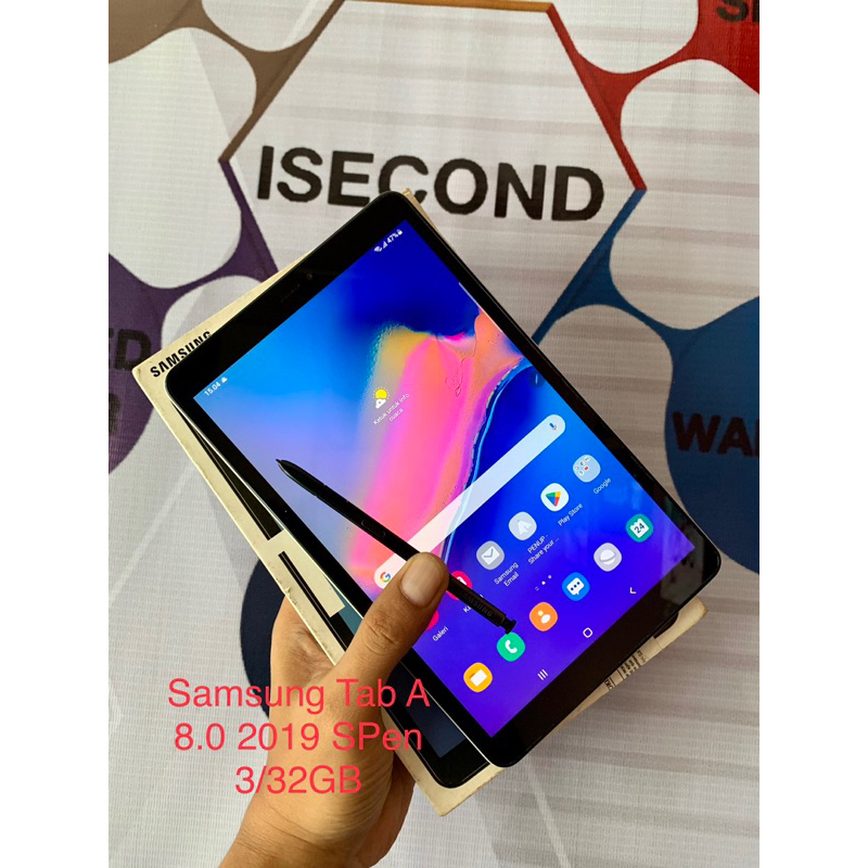 Samsung Galaxy Tab A 2019 8.0 inch S-Pen SM-P205 Second Fullset Mulus