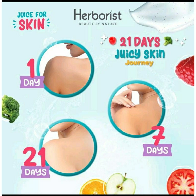 HERBORIST Juice For Skin Face Scrub - Scrub Wajah