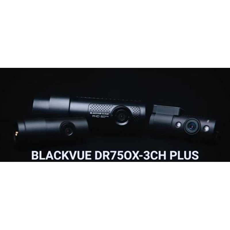BlackVue DR750X-3CH Plus - Dash Cam 3 Kamera