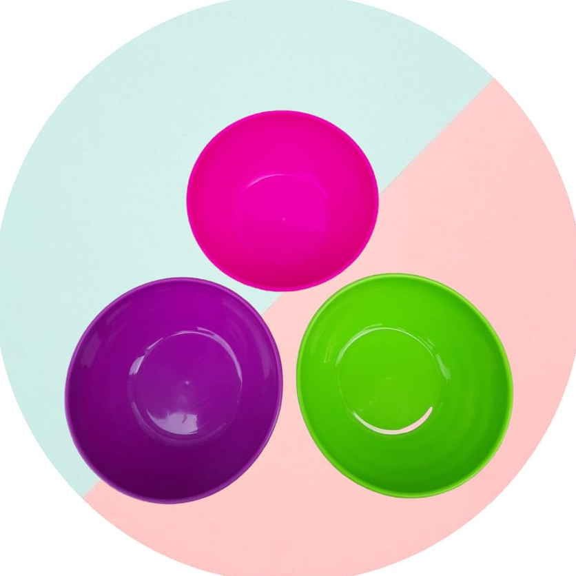 Prasmanan plastik basi segi yuyi teko ulir gelas piring mangkok wadah prasmanan