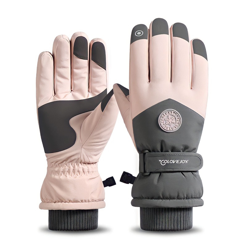 Sarung tangan salju wanita import hangat ski snow gloves woman girl women waterproof warm thermal touch screen touchscreen gunung