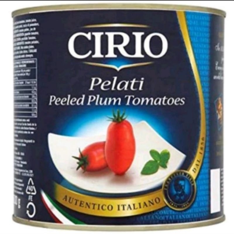 

Cirio Pelati Peeled Plum Tomato 2,5 Kg