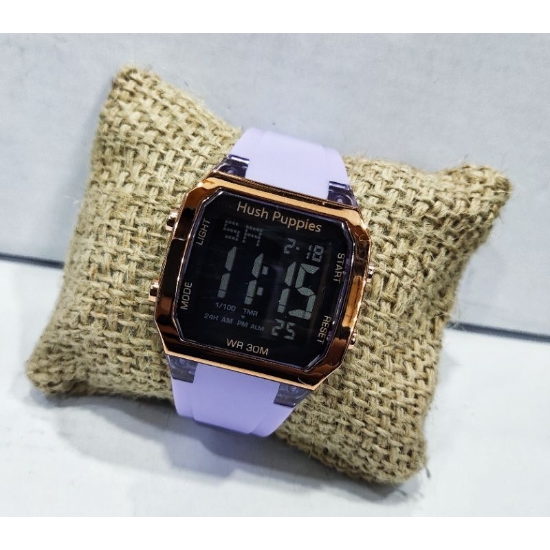 JAM TANGAN WANITA HP TALI RUBBER Digital