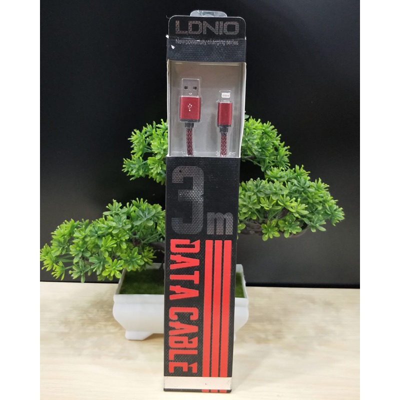 Kabel Data IDNIO 3M 300CM For IP11/12/13/14Max Fastcharging Support Semua IOS Promo Sen