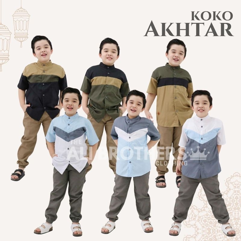 set koko kemko KOKO AKHTAR By Ali Brothers size 3-11 tahun nabLfashion