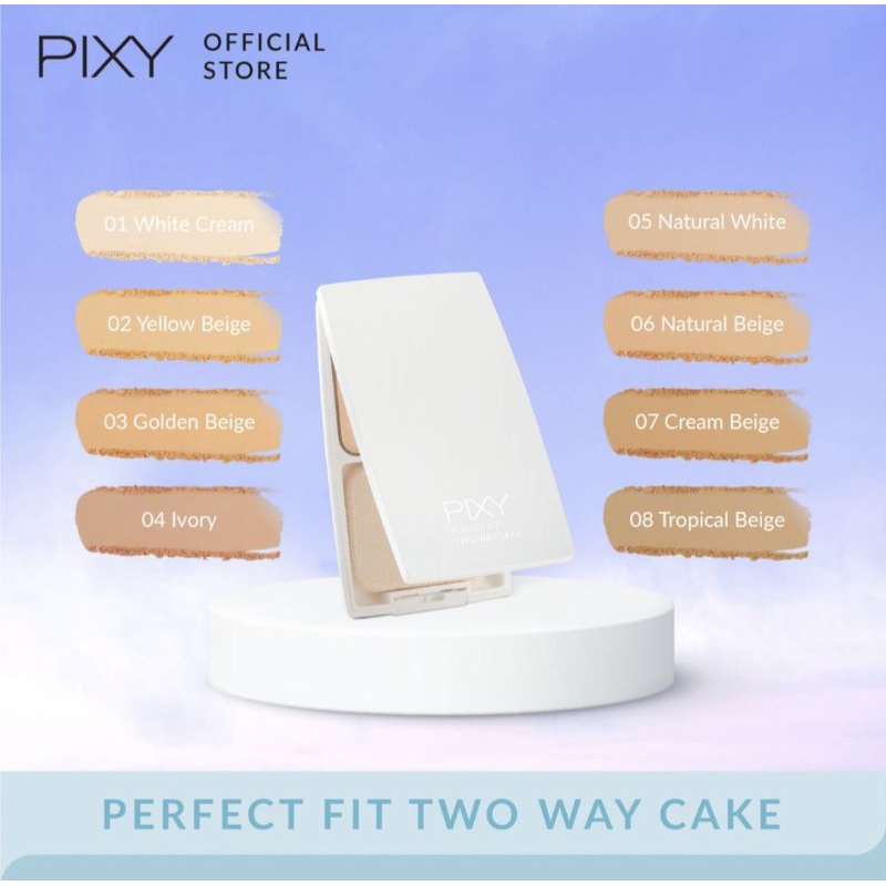 PIXY PERFECT FIT TWO WAY CAKE / Bedak Padat Pixy SPF 30 PA+++