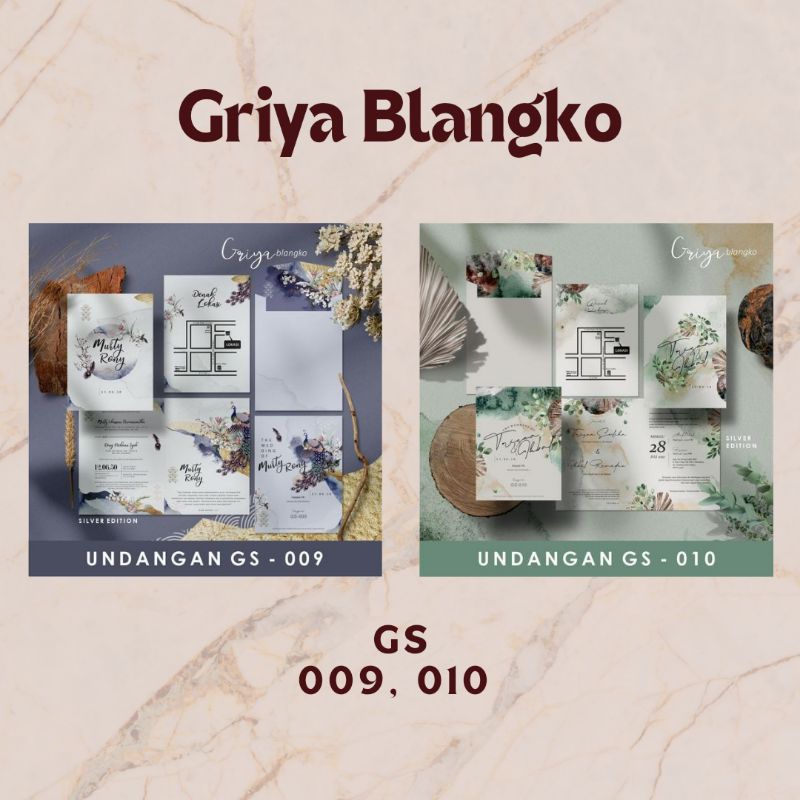 Blangko Undangan Griya Blangko GS 009, 010
