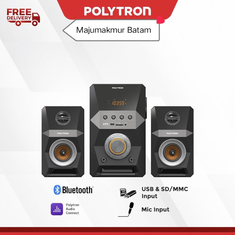 SPEAKER AKTIF POLYTRON PMA 9522 ( KHUSUS BATAM SAJA )