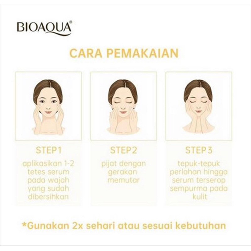 Bioaqua 24K Gold Serum Skin Care 30ml