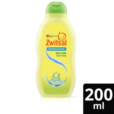 Zwitsal Baby Bath Hair &amp; Body Anti Bacterial 200ml