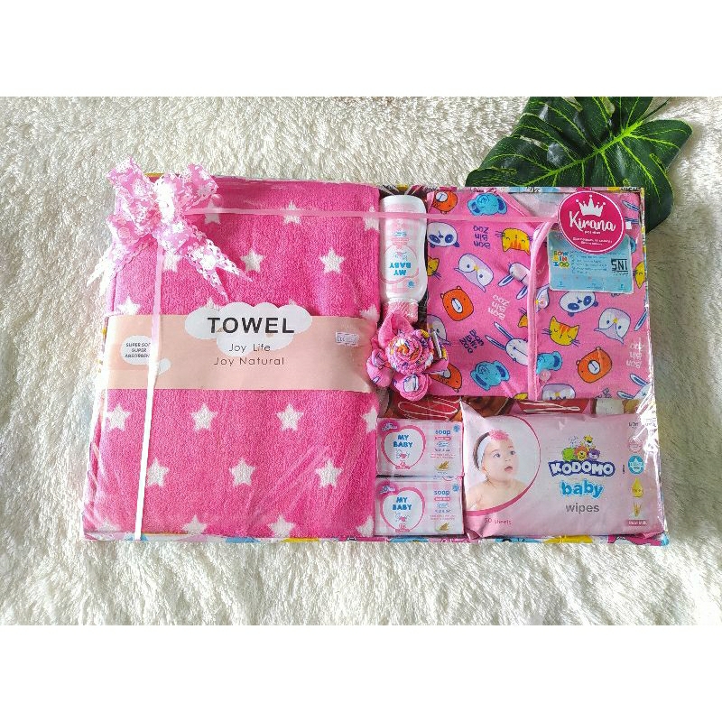Hampers bayi Newborn paket lengkap ukuran besar / Baby gift set unisex jumbo / Parcel bayi cowok cew