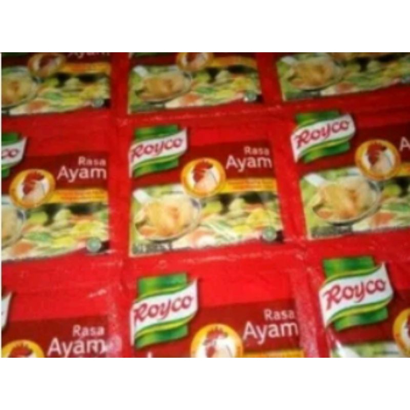 

Royco ayam 8 gr isi 10 sachet