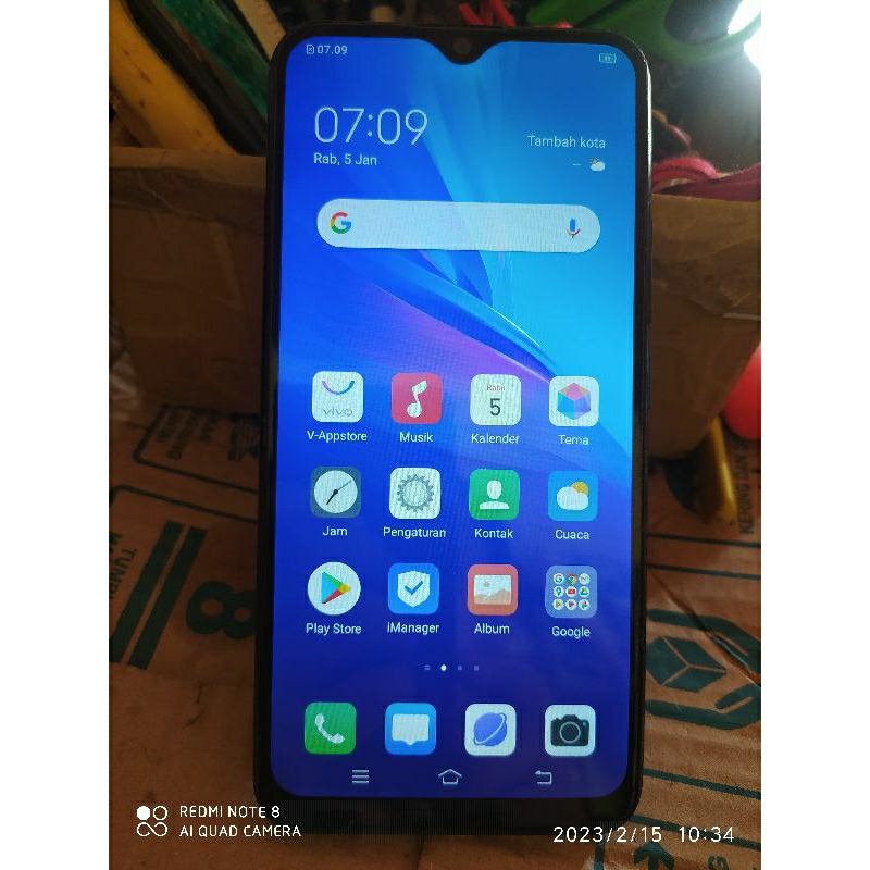 VIVO Y12i Ram 3GB ROM 32 GB seken mulus gress