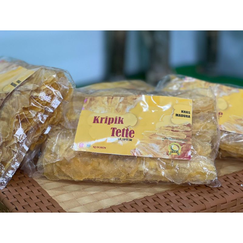 

Kripik Tette /Singkong Khas Madura