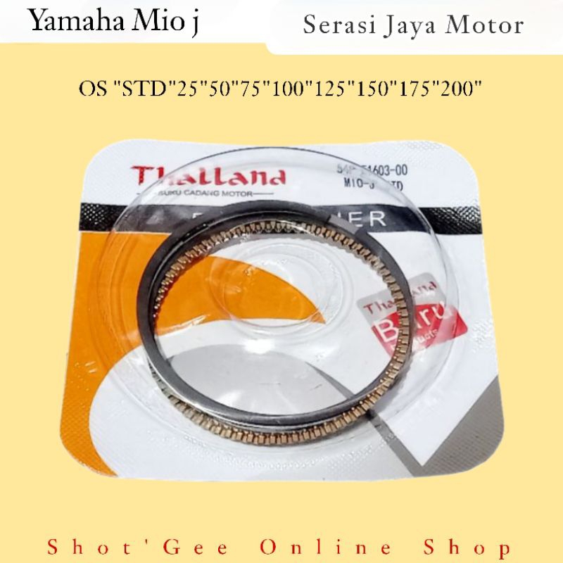 RING SEHER RING PISTON YMH 54P MIO J - XRIDE 115 - SOUL GT 115