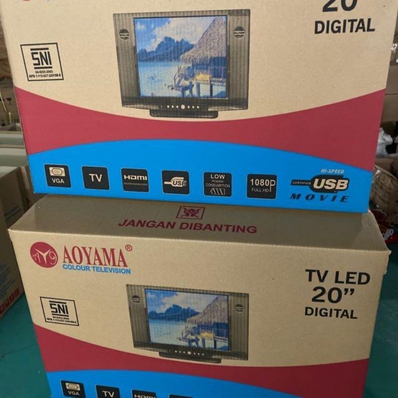 TV Tabung LED Aoyama 20 Inch MURAH