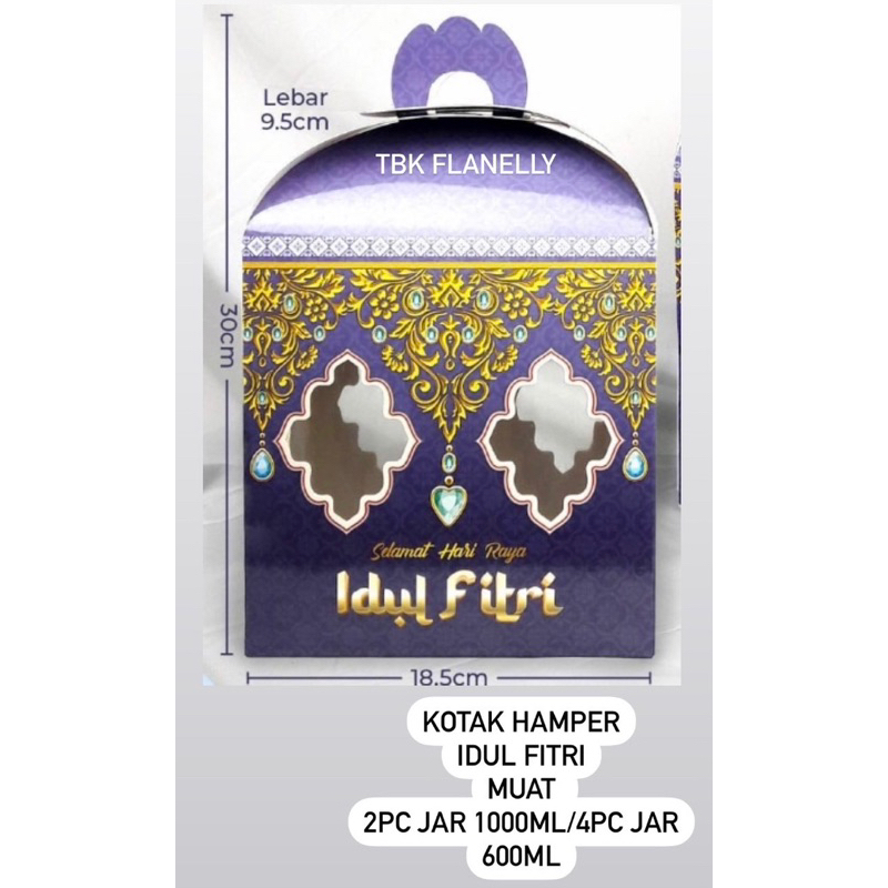 

Box hampers idul fitri (1pack 3pc)