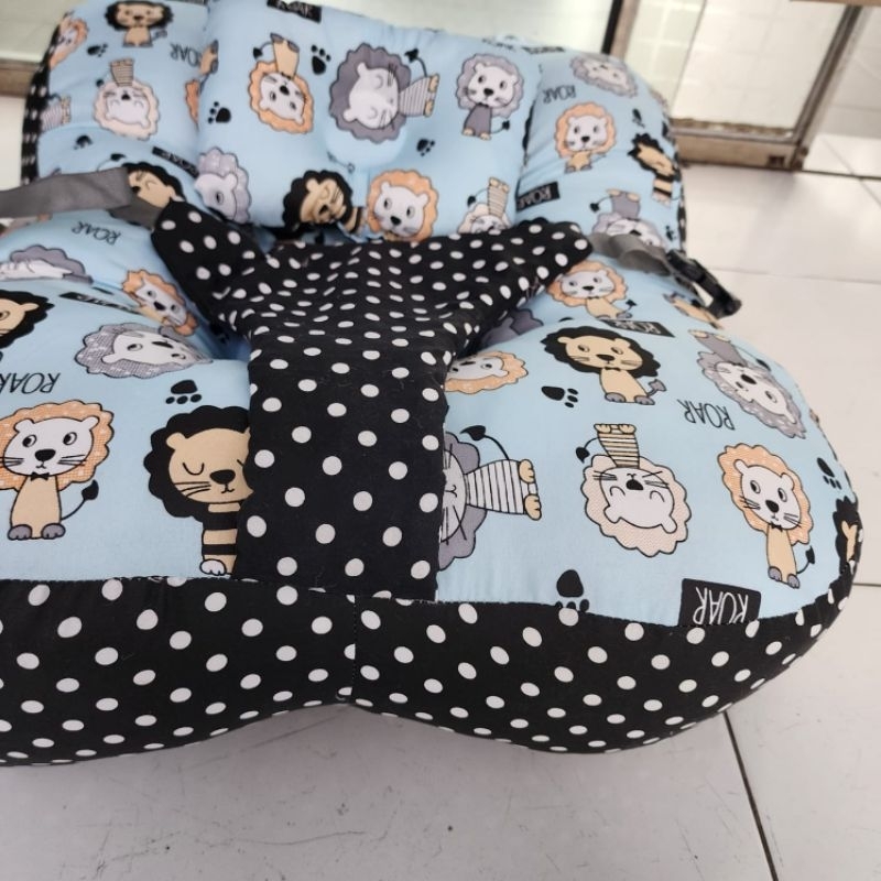 Sofa Bayi Multifungsi Kasur Bayi / Baby Lounger Free Bantal Mahkota