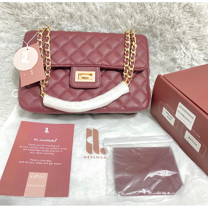 HEYLOCAL BOSTON MAROON